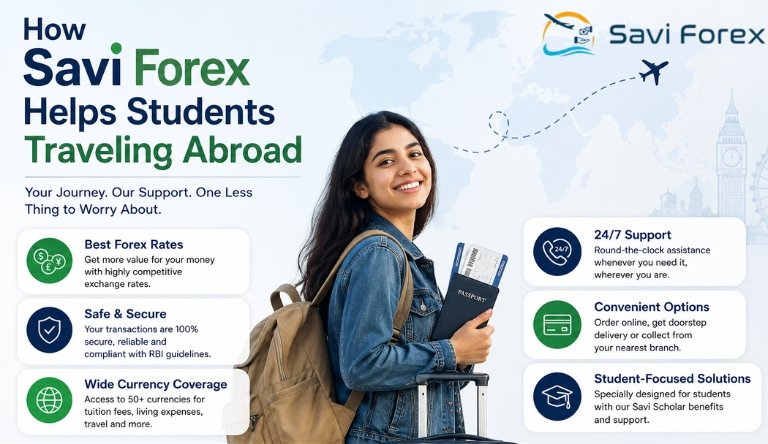 How Savi Forex Helps Students Traveling Abroad